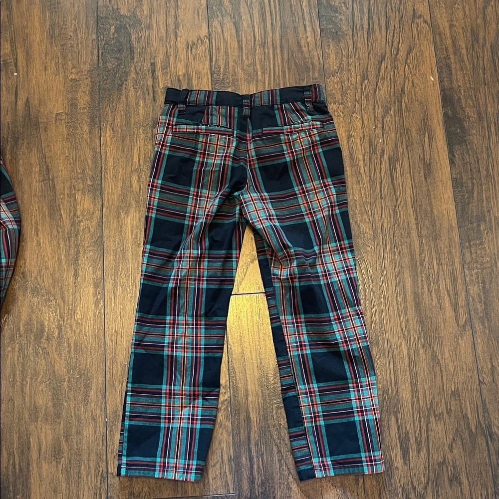 Cat & Jack Multicolor Plaid Suit Boys SZ 5 - Picture 10 of 11